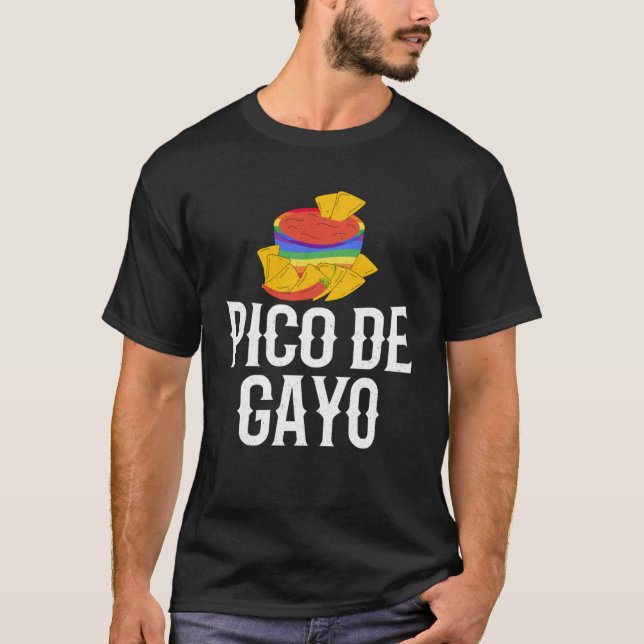 Camiseta Mes de Pico de Gayo Derechos Humanos Orgulloso All (Anverso)