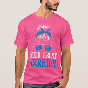 Camiseta Mes de prevención del maltrato infantil contra gue
