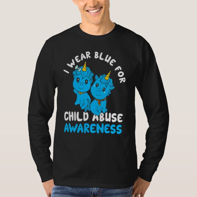 Camiseta Mes de prevención del maltrato infantil Sensibiliz (Anverso)