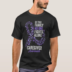 Camiseta Mes de sensibilización de los cuidadores Mariposas