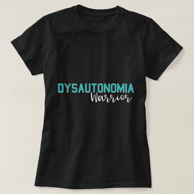 Camiseta Mes de sensibilización sobre disautonomía POTS Hyp (Diseño del anverso)