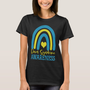 Camiseta Mes de sensibilización sobre el síndrome de Down e
