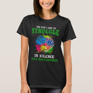 Camiseta Mes de sensibilización sobre la salud Lucha contra