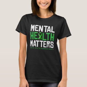 Camiseta Mes de sensibilización sobre la salud mental para