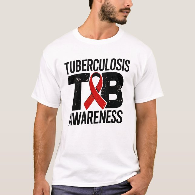 Camiseta Mes de sensibilización sobre la tuberculosis Unise (Anverso)