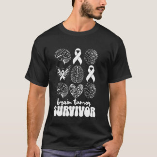 Camiseta Mes de Supervivientes de Tumor Cerebral Hombres Mu
