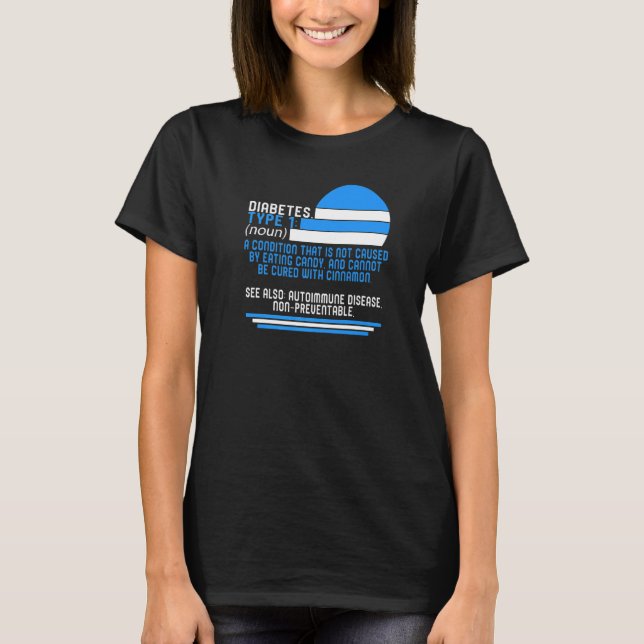 Camiseta Mes de toma de conciencia sobre la diabetes (Anverso)