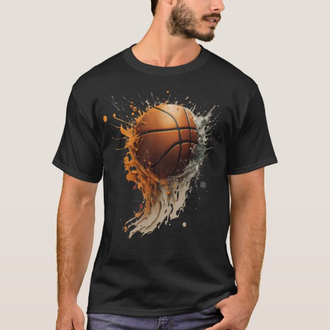 Camiseta Mes del baloncesto de la locura de marzo. (Anverso)