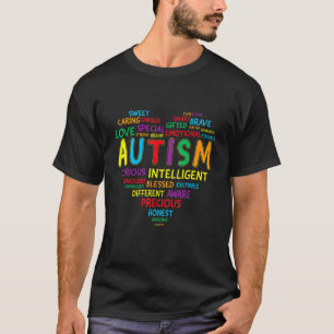 Camiseta Mes del Conocimiento del Autismo Corazón Madre de
