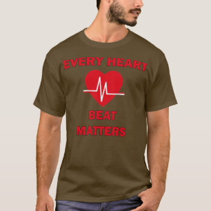 Camiseta Mes del Corazón Estadounidense: todos los latidos