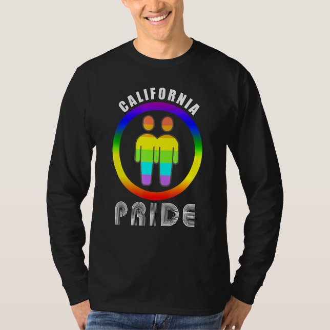 Camiseta Mes del Orgullo de California Orgullo Gay Lgbtqia  (Anverso)
