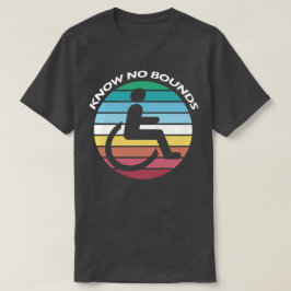 Camiseta Mes del Orgullo de la Discapacidad - No conoce lím
