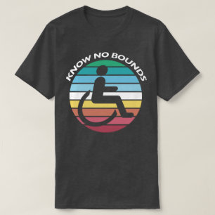 Camiseta Mes del Orgullo de la Discapacidad - No conoce lím