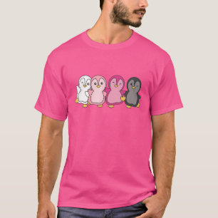 Camiseta Mes del Orgullo Gay de la Bandera Transfem Pengu