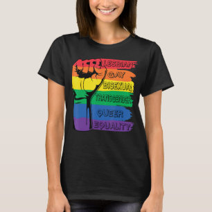 Camiseta Mes del orgullo gay del arcoiris LGBT Merch Orgull