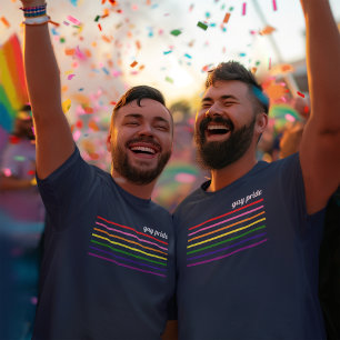 Camiseta Mes del orgullo gay: la Marina del Arcoiris LGBTQ
