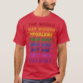 Camiseta Mes del Orgullo Gay LGBT El mundo tiene mayores pr