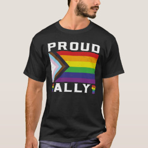 Camiseta Mes del Orgullo Gay LGBT: Orgulloso aliado