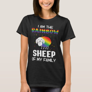 Camiseta Mes del Orgullo Gay LGBT Soy la oveja arcoiris de