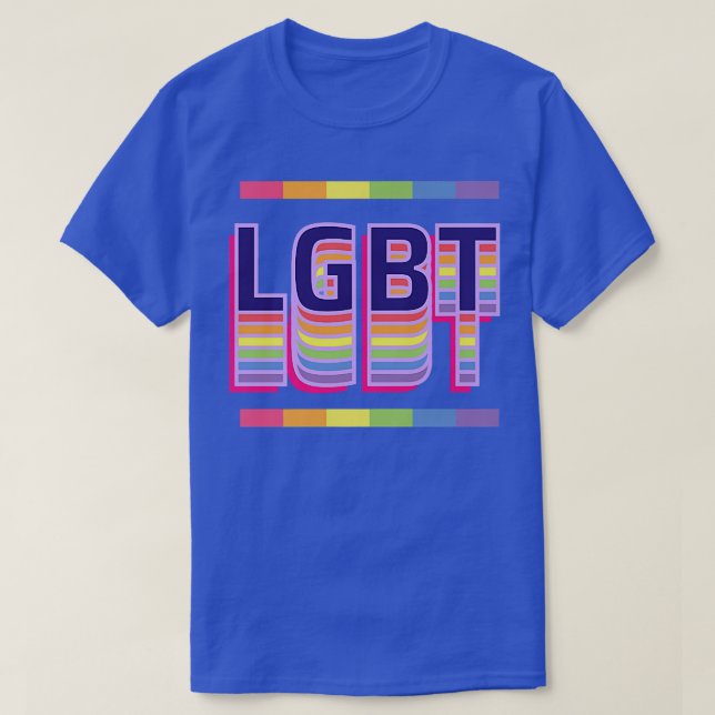 Camiseta Mes del orgullo gay y lésbico LGBT (Diseño del anverso)