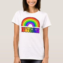 Camiseta Mes del Orgullo Humano Arcoiris