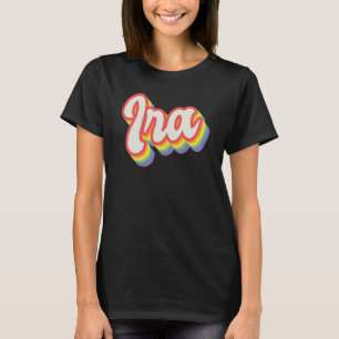 Camiseta Mes del Orgullo Ira LGBTQ Nombre personal de la ba