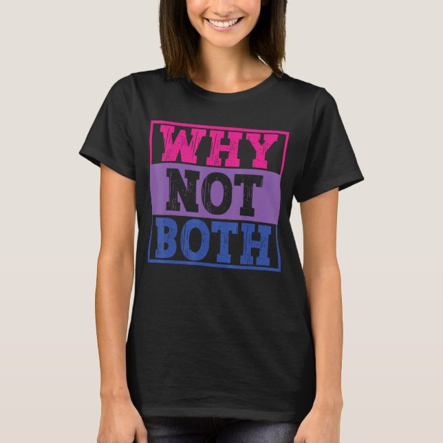 Camiseta Mes del Orgullo LGBT Bi Orgullo Bisexual (Anverso)