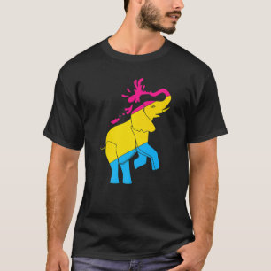 Camiseta Mes Del Orgullo Lgbt Pansexuality Flag Elephant Pa