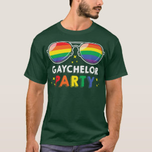 Camiseta Mes del Orgullo LGBTFiesta de Soltero GayGaychelor