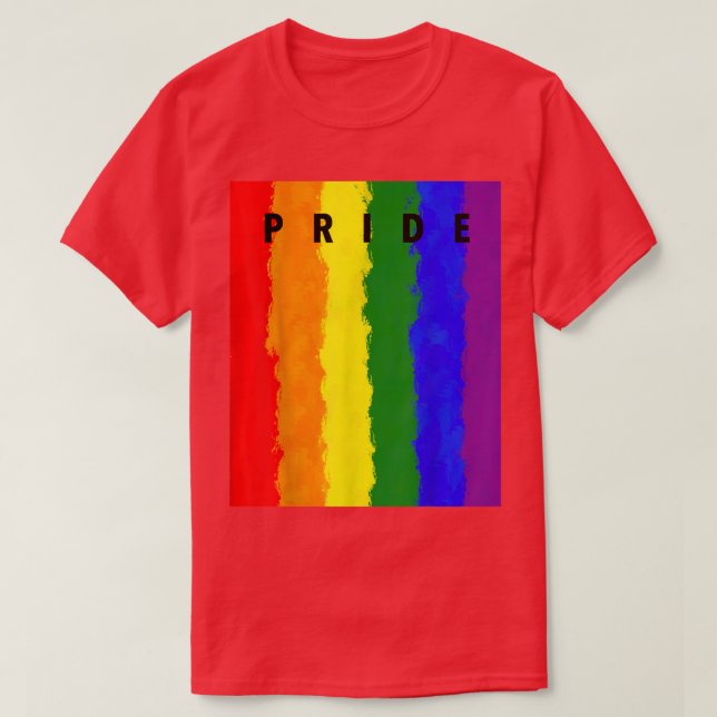 Camiseta Mes del Orgullo LGBTQ  (Diseño del anverso)