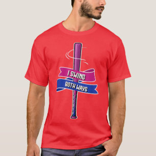 Camiseta Mes del Orgullo LGBTQ de dos formas biseudosexuale