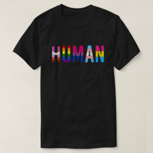 Camiseta Mes del Orgullo LGBTQ+ Humano – Transexual, Lesbia