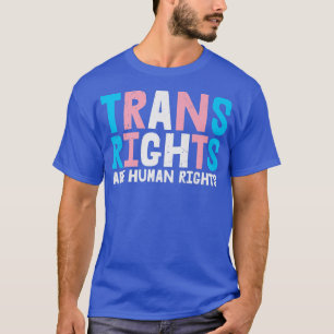 Camiseta Mes del Orgullo Los Derechos Trans Son Derechos Hu