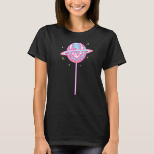 Camiseta Mes del Orgullo Trans Planeta Espacial Lollipop