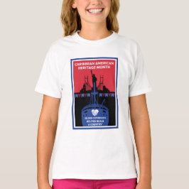 Camiseta Mes del Patrimonio Americano del Caribe