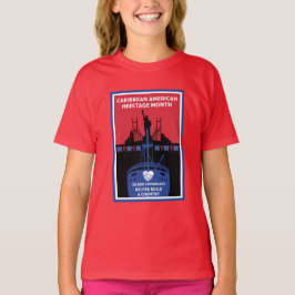 Camiseta Mes del Patrimonio Americano del Caribe