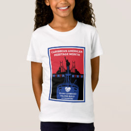 Camiseta Mes del Patrimonio Americano del Caribe