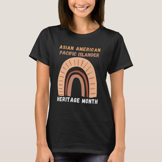 Camiseta Mes del Patrimonio Asiático-Estadounidense Y De La (Anverso)
