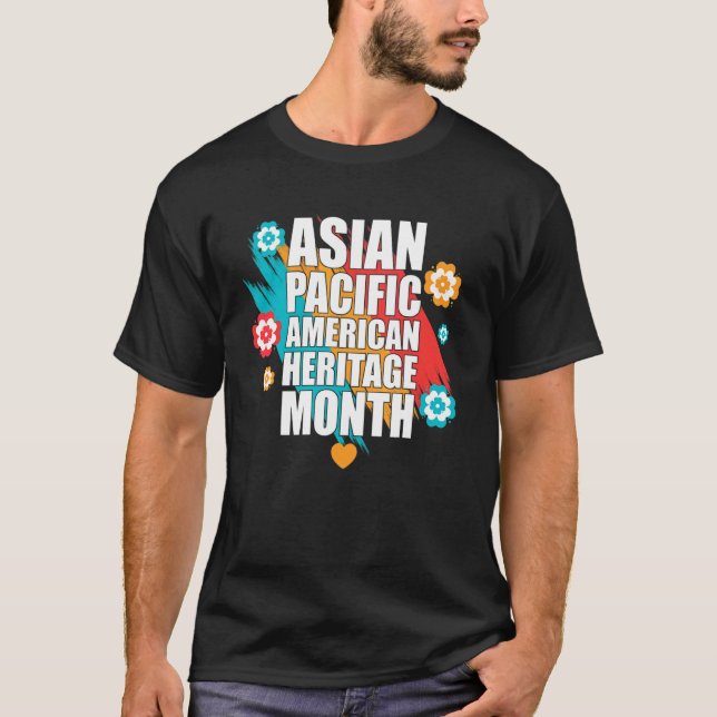 Camiseta Mes del Patrimonio Asiático-Estadounidense Y De La (Anverso)