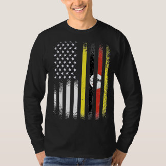 Camiseta Mes del Patrimonio Estadounidense de Uganda Patrio