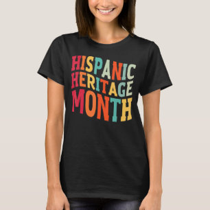 Camiseta Mes del Patrimonio Hispano 2022 Conde Nacional Lat