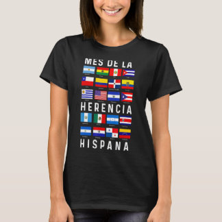Camiseta Mes del Patrimonio Hispano 2022 Conde Nacional Lat