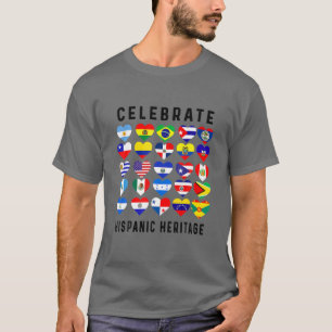 Camiseta Mes del Patrimonio Hispano 2022 Conde Nacional Lat