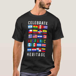 Camiseta Mes del Patrimonio Hispano 2022 Conde Nacional Lat