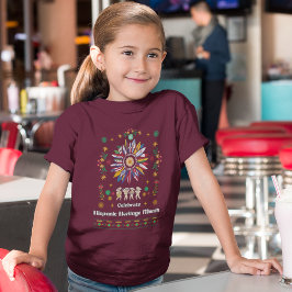 Camiseta Mes del patrimonio hispano Banderas latinas giraso