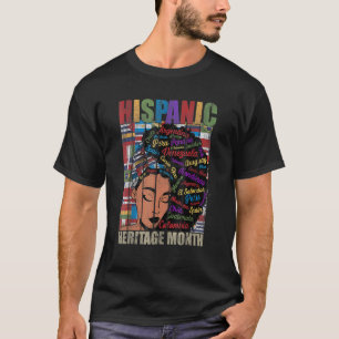 Camiseta Mes del Patrimonio Hispano de Mujeres Latina