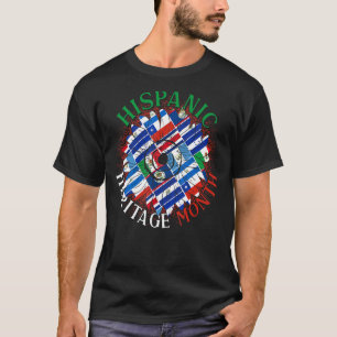 Camiseta Mes del patrimonio hispano del orgullo latino del