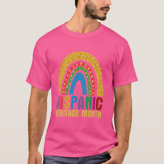 Camiseta Mes del Patrimonio Hispano Diseño del Orgullo Arco
