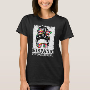 Camiseta Mes del patrimonio hispano en todos los países mar