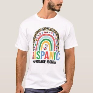 Camiseta Mes del patrimonio hispano Latino Todos los países